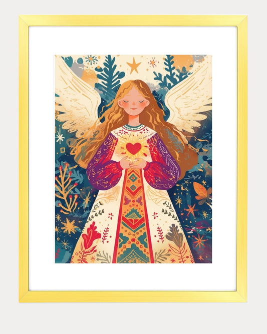 Wall Art 11"x14" – Framed Picture of Faith