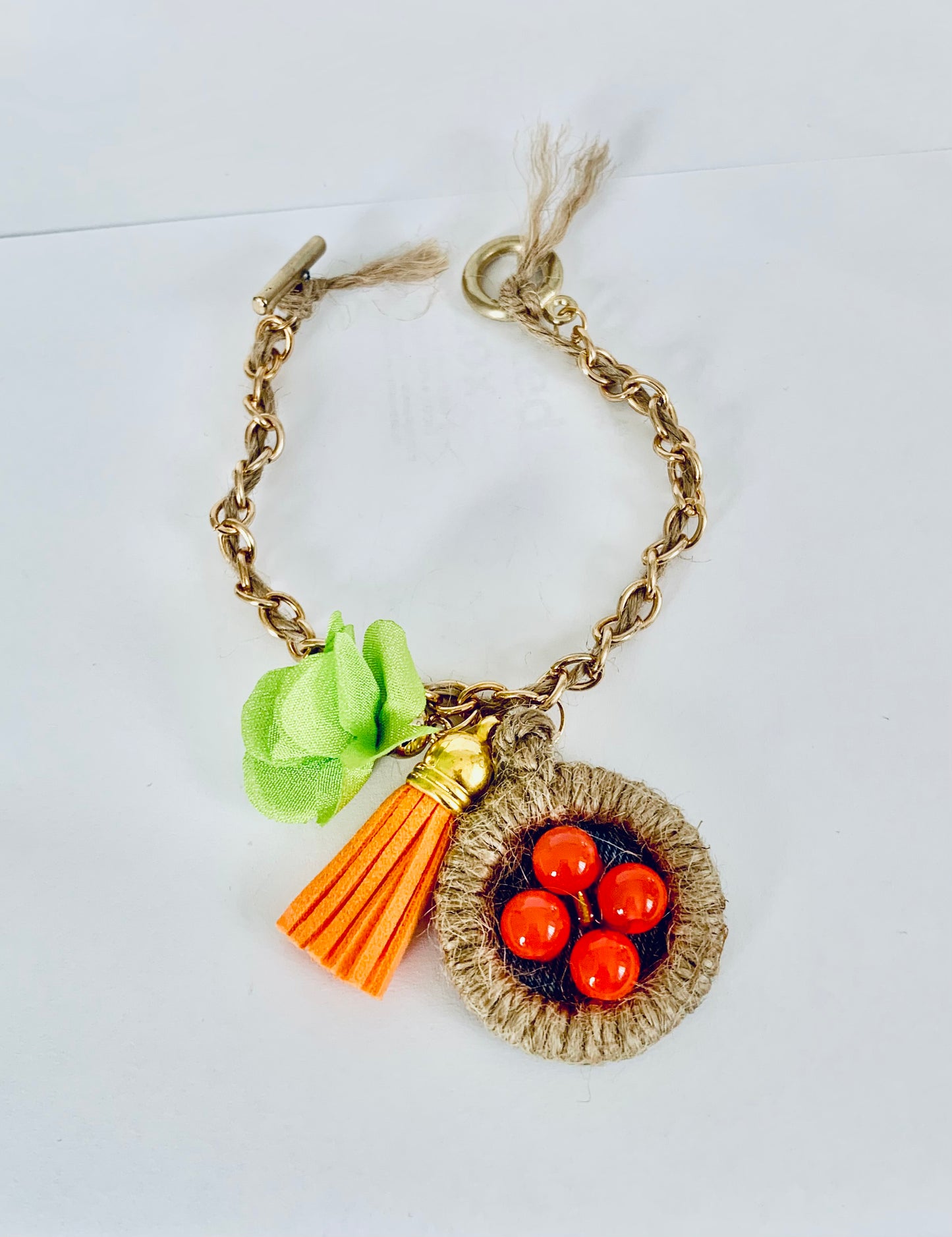Ropchain Bracelet with Charms & Beads– Boho Chic Jewelry